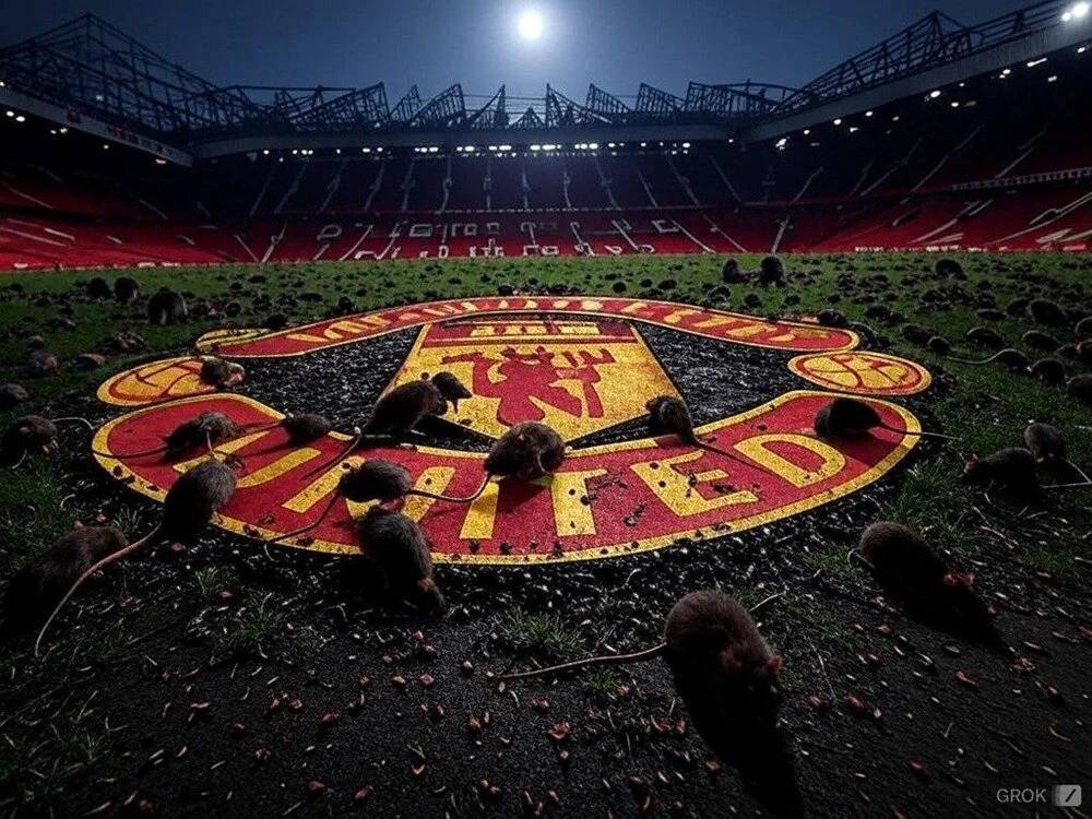 Old Trafford'da istila! Manchester United'ın stadını fare bastı 3